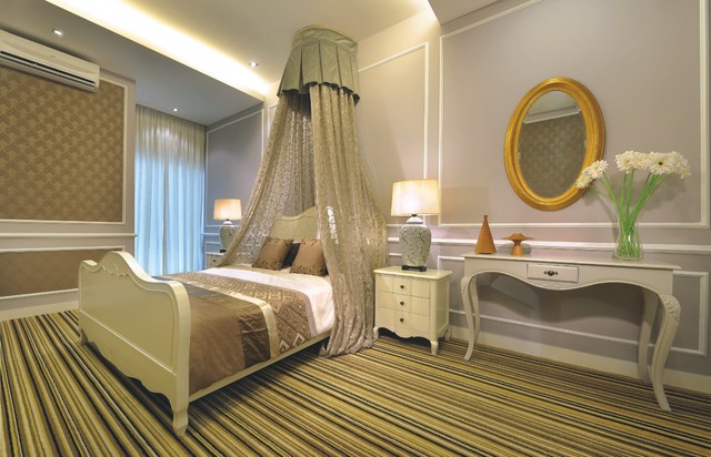 浪漫简欧风 中性色卧室装饰设计