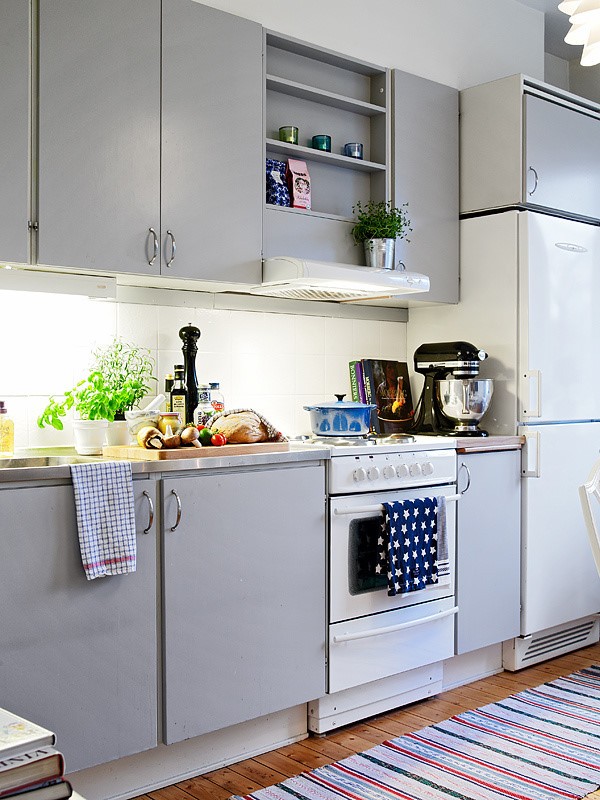 北欧小户型厨房橱柜装饰图