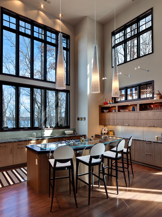 北欧家居厨房采光窗设计图