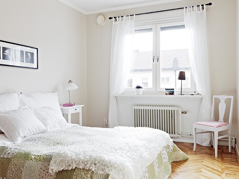 简洁北欧卧室装饰效果图