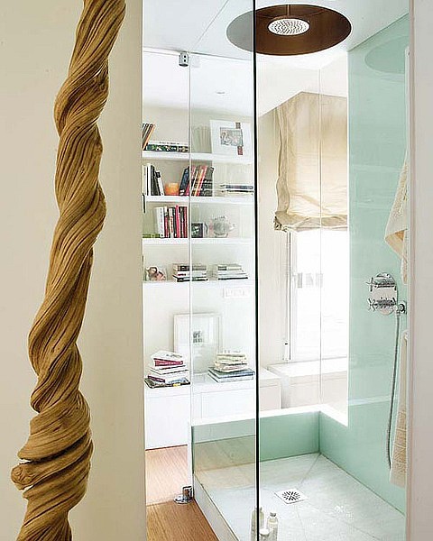 时尚简约 透明玻璃打造淋浴房效果图