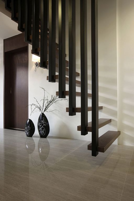 创意现代别墅室内小楼梯设计