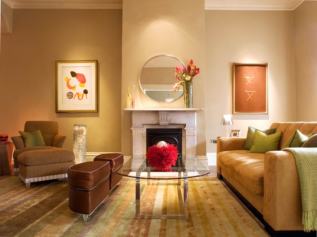温馨现代简约客厅装饰设计
