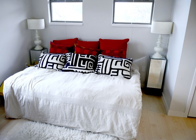 纯净简洁北欧风 小户型卧室效果图