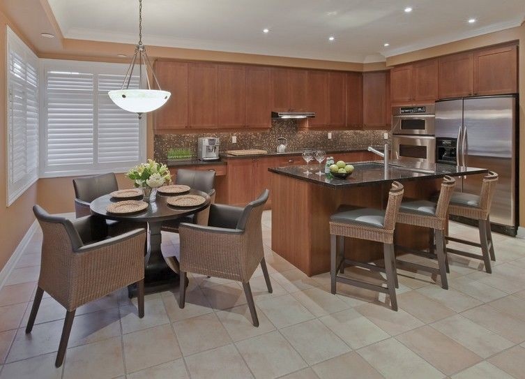 美式三室两厅厨房装修效果图大全2014图片