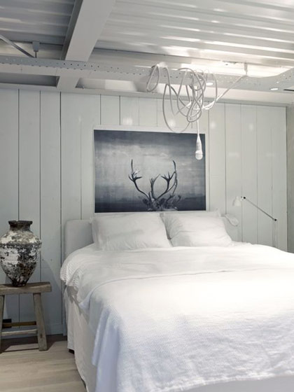 纯净艺术北欧风卧室效果图