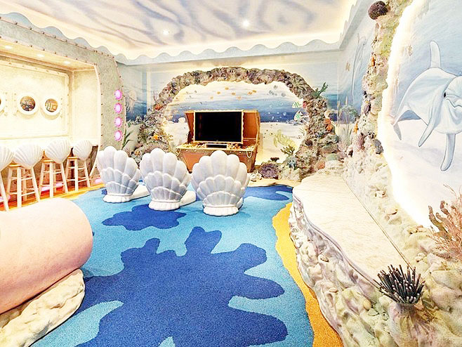 梦幻童话式儿童房样板房欣赏 打造多彩童年
