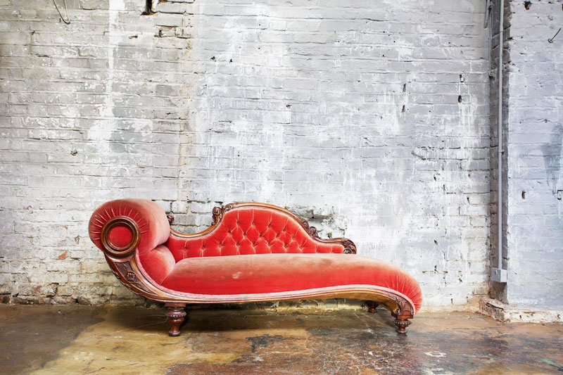 典雅复古欧式 创意红色沙发设计