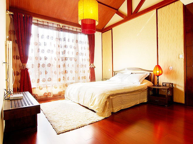 儒雅中式卧室 实木家居设计图