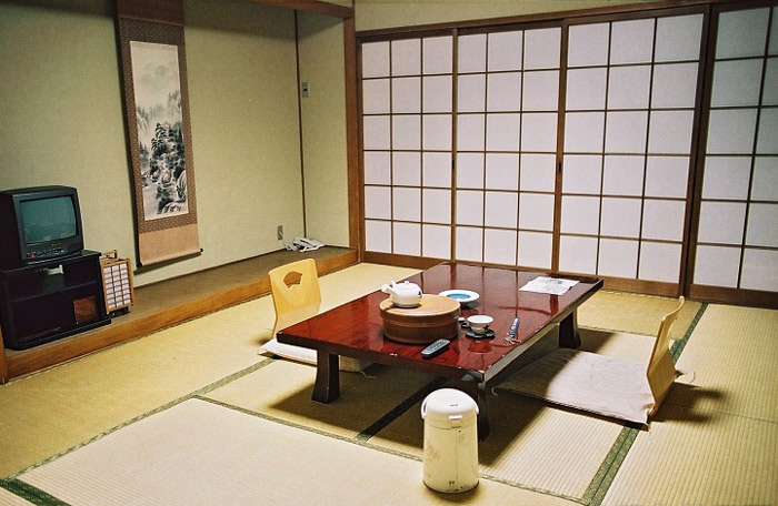 休闲日式和室榻榻米茶室图片