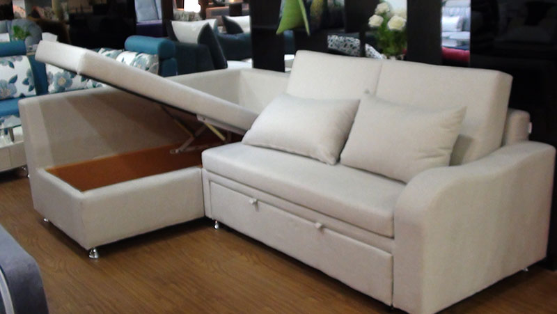 简洁风多功能客厅沙发设计 小户型救星