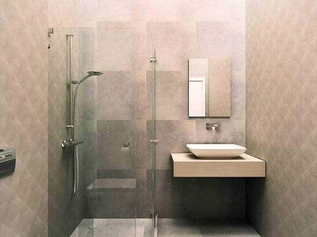 个性工业混搭风 卫浴间淋浴房设计