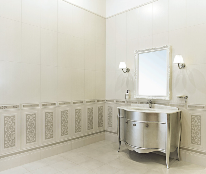 简欧轻工业卫生间 不锈钢浴室柜设计