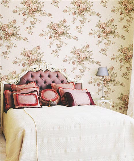 温馨床头背景墙设计图 装点浪漫空间