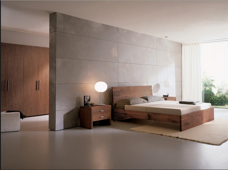 自然简洁北欧风卧室 文化砖背景墙设计