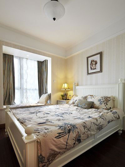 美式新古典卧室床品设计
