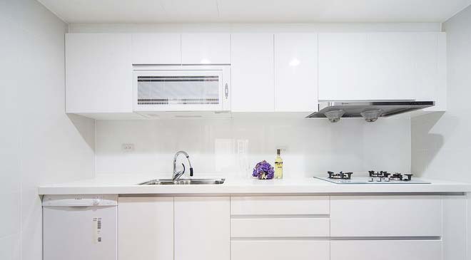 5款白色北欧风厨房装修图 打造纯净空间