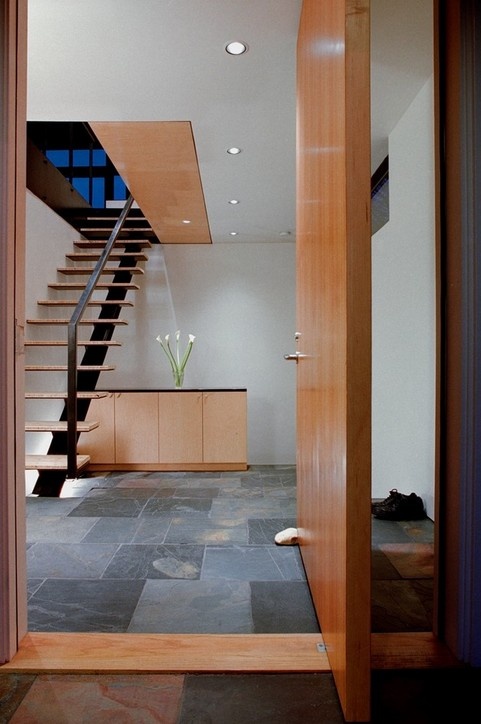 自然美式复式家居 铁艺楼梯设计