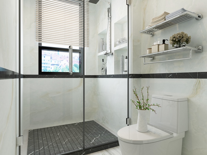浴室玻璃门的安装步骤   如何清洁浴室玻璃门