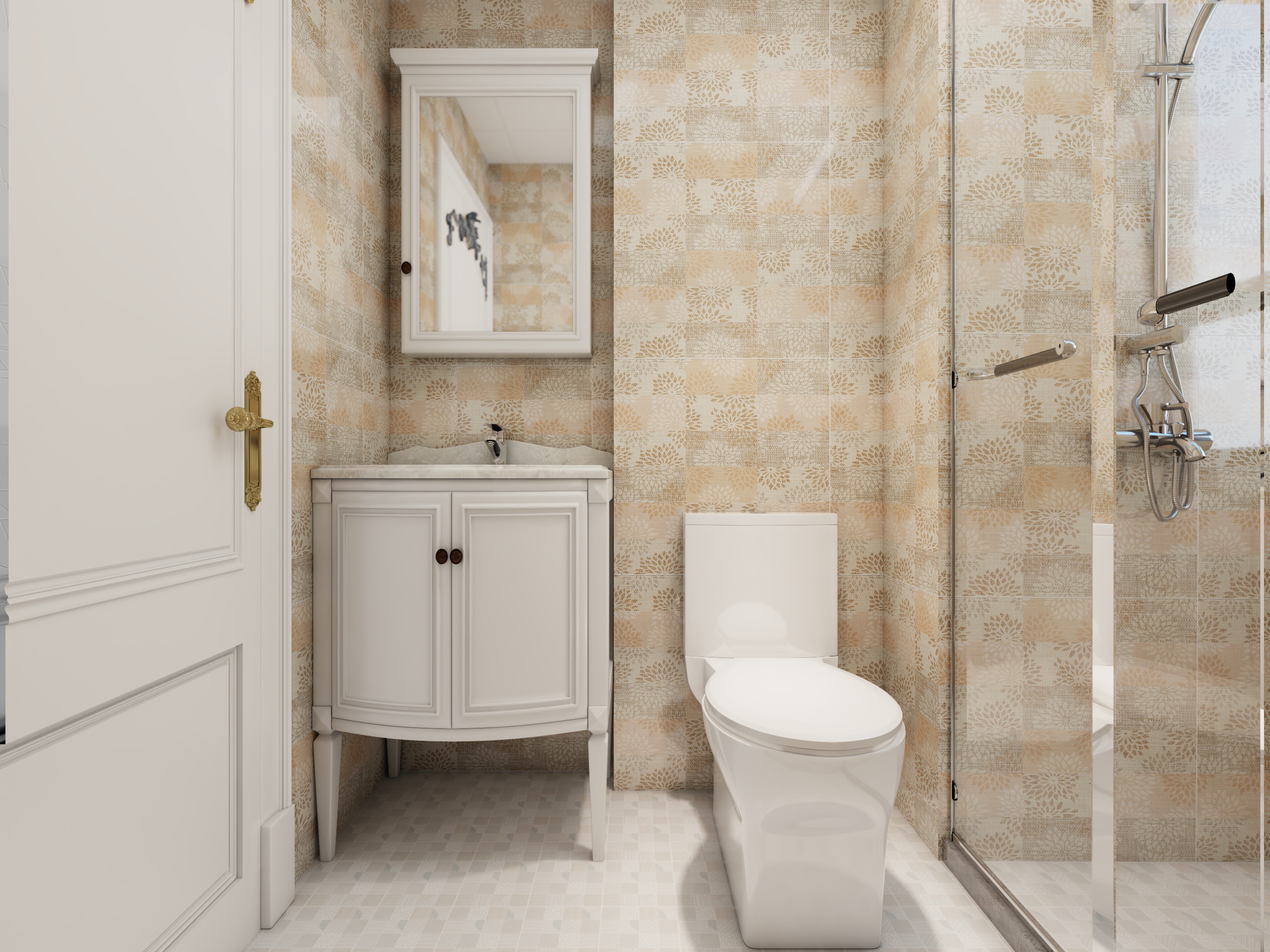 荷叶型瓷砖效果解析与应用指南