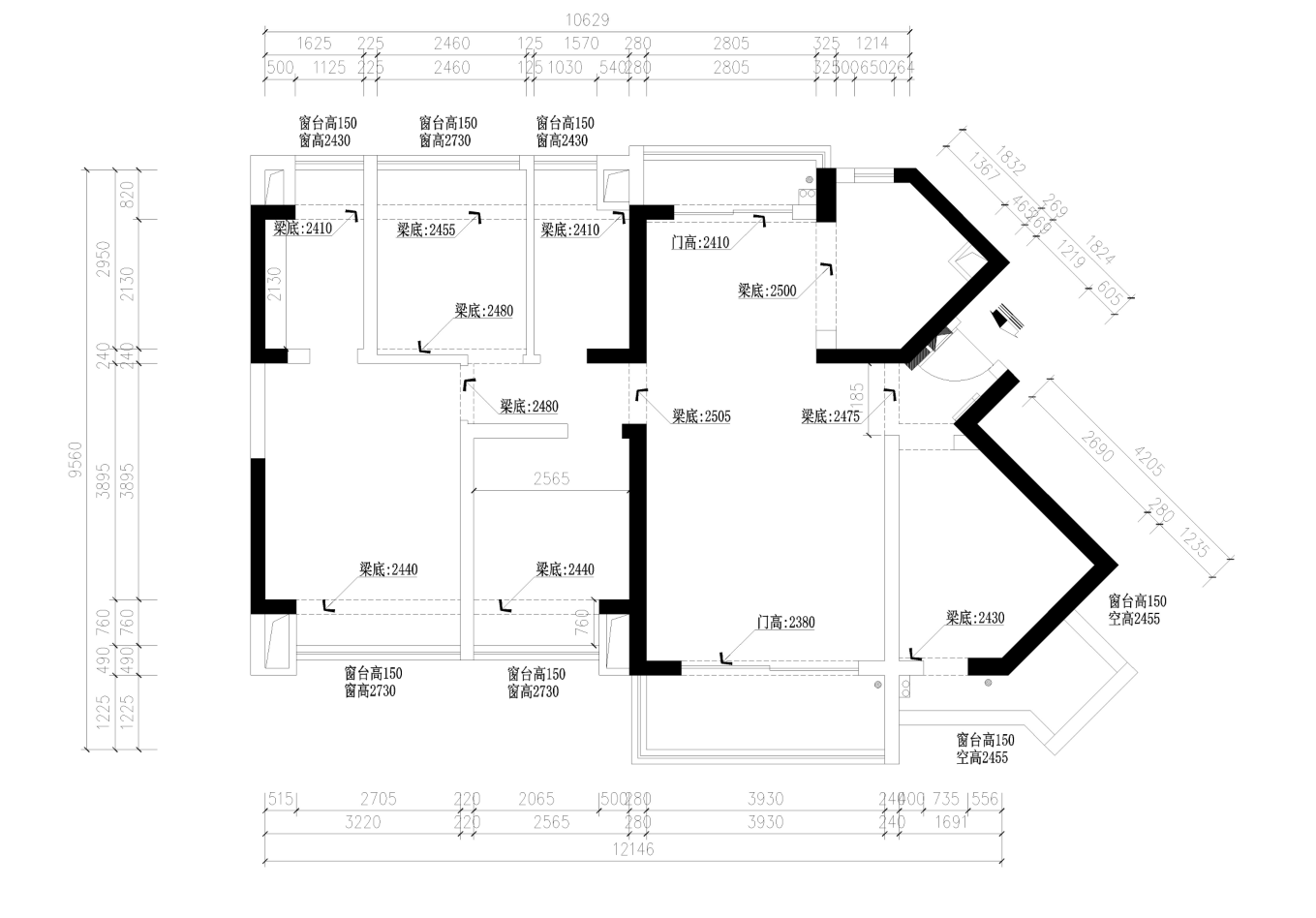 108㎡运用五种色彩元素打造极简的居住空间，生活中充满了阳光